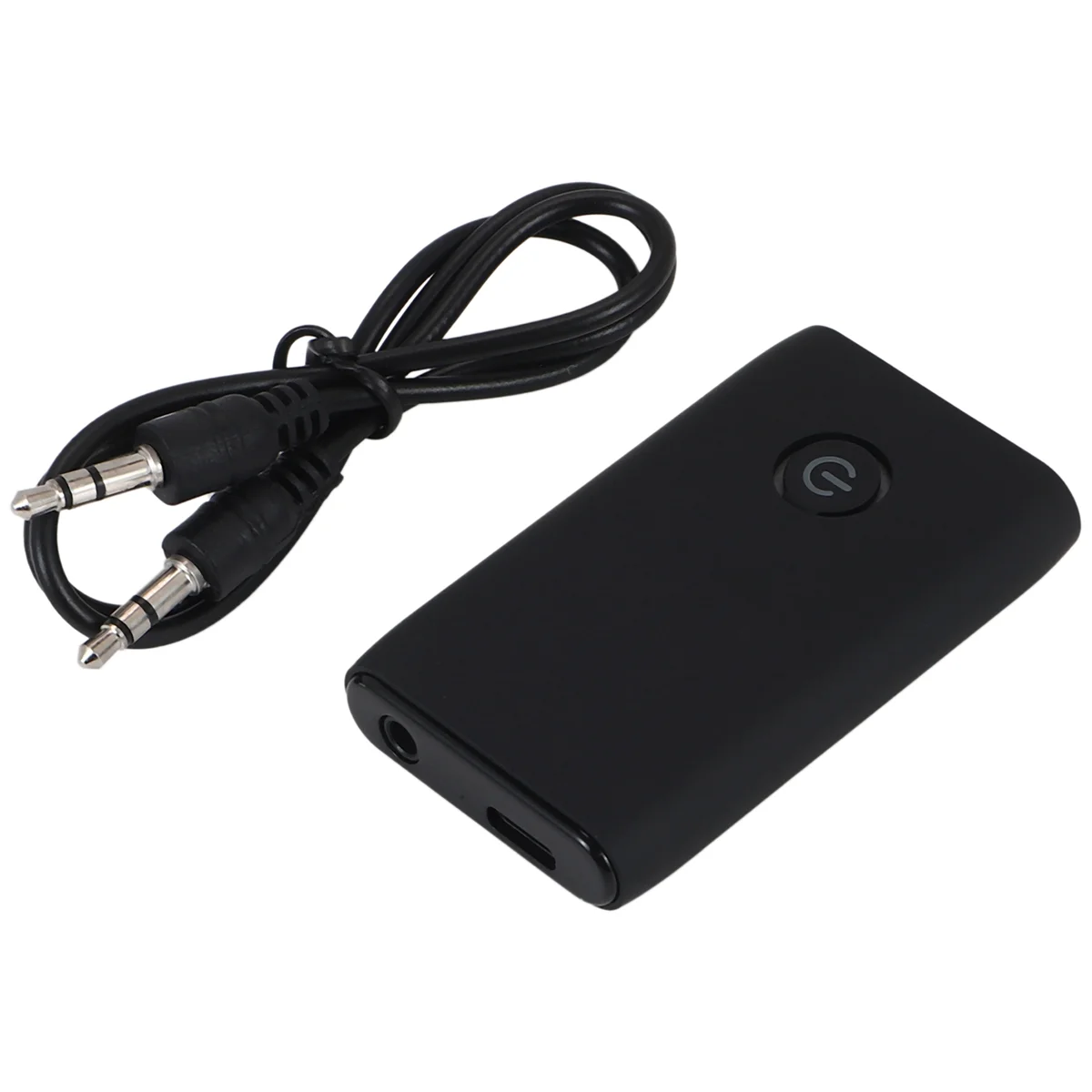 محول SMIEA بلوتوث 5.3 للطائرة إلى 2 سماعات رأس لاسلكية، مقبس 3.5 ملم في الطيران جهاز استقبال إرسال بلوتوث للتلفزيون