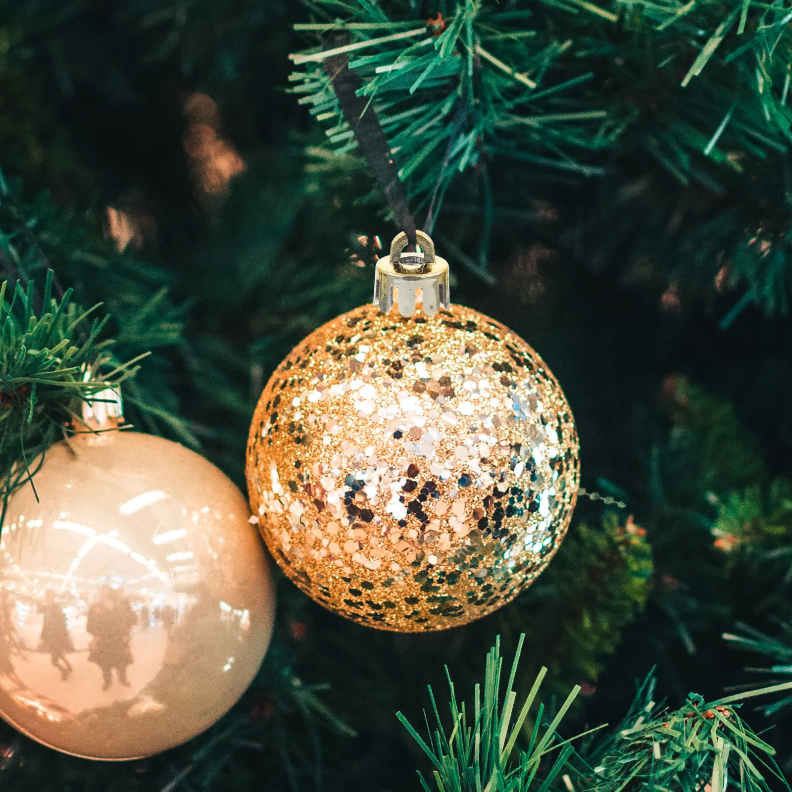 

10 шт. рождественские детали 1,0 см, пластиковые нити, аксессуары, чехлы для подвесок, декоративные колпачки для свадебной вечеринки, креативные