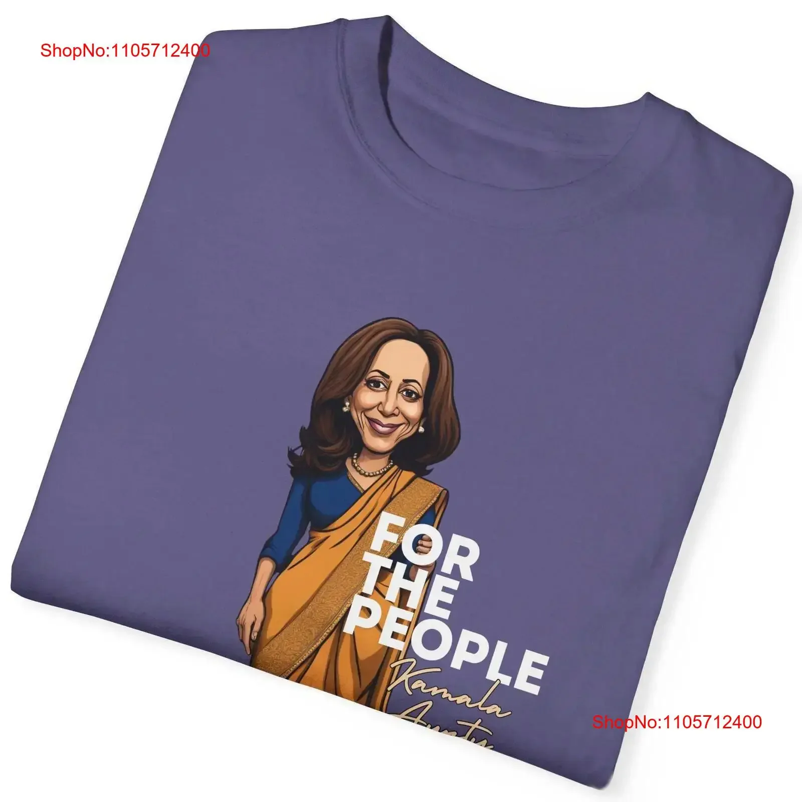 Desi Aunty T Shirt Indian Mens Political Democrat USA tee Modern American Novelty I'm Speaking Kamala vintage Washed Casual