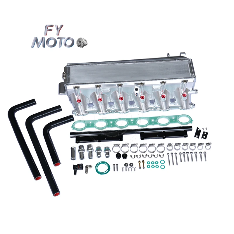 EVO 15Rows Gen 2 B58 Charge Air Cooler Intake Manifold For BMW M340i B58 G20 G29 Supra A90 3.0T 2020+ CNC Billet Endtank Fit 48V