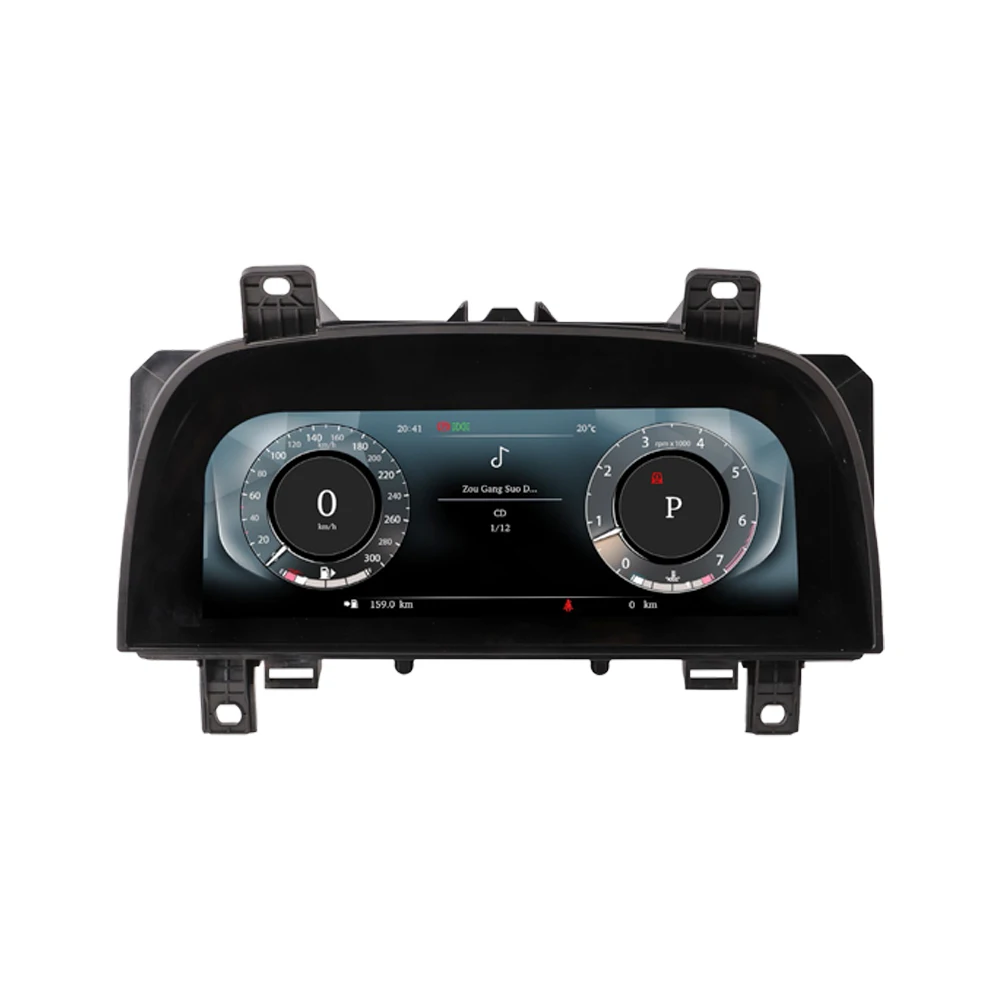 

Krando Car Cockpit Dashboard Lcd Cluster for Land Rover Discovery 4 LCD Digital Cluster Instrument Smart Panel Speedometer