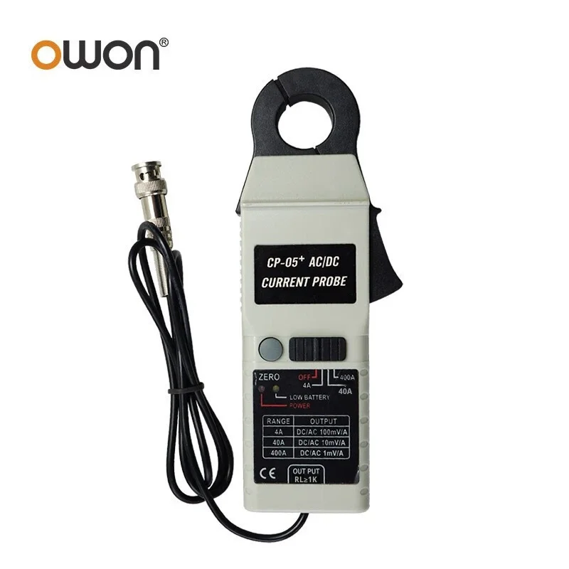 

CP05+/CP07+ High Precision AC/DC Current Clamp Probe CP024 Yellow ABS Material OEM 5W Power