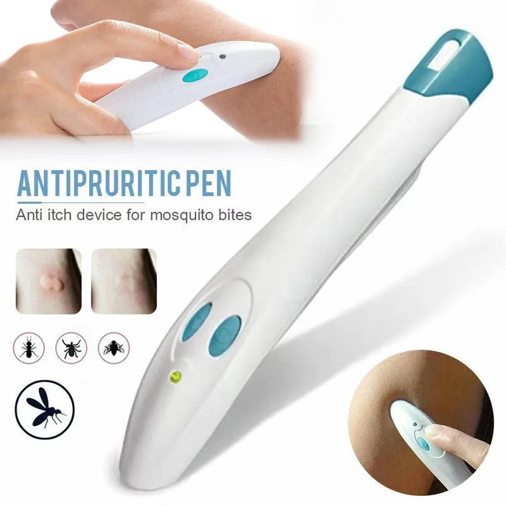 5-1PCS Electronic Mosquito Bite Pen Anti-itch Pen Relief Burning Pain & Swelling Relieve Stings Pen Anti-Mosquito Itch Stick Pen