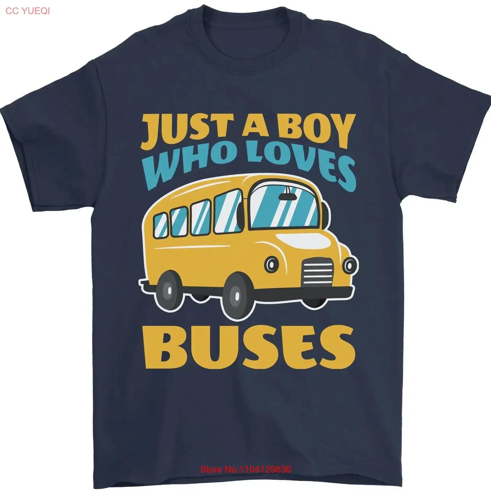 Just a Boy Who Loves Buses Bus Mens T Shirt 100 Cotton vintage Washed Casual Comfortable Breathable Soft Top For Everyday Wear