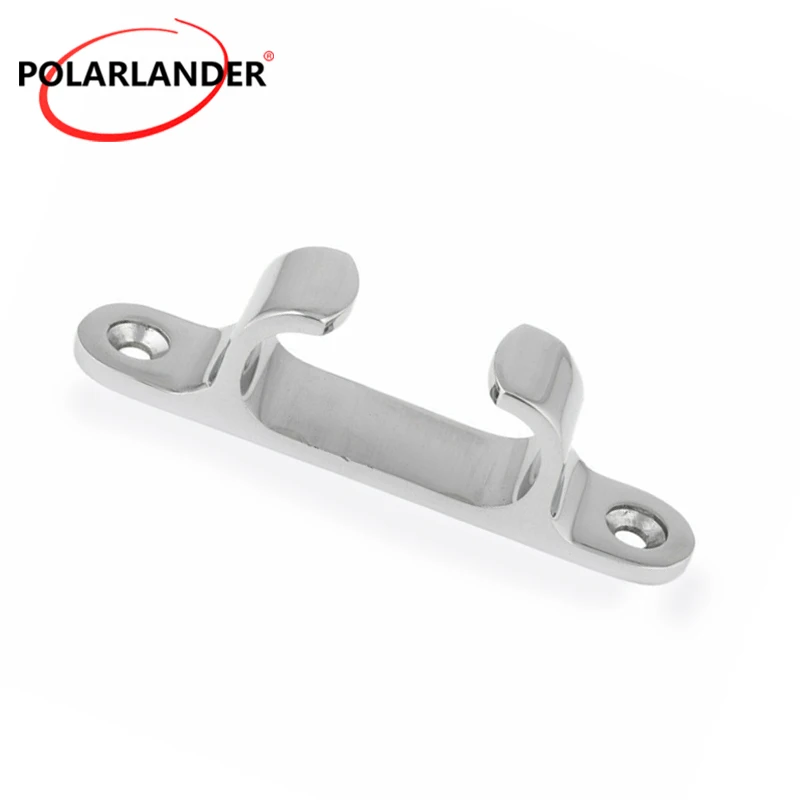Boat Fairlead BC-S6 316 Stainless Steel 4 Inch Straight Bow Chock Rope Guide Marine Hardware