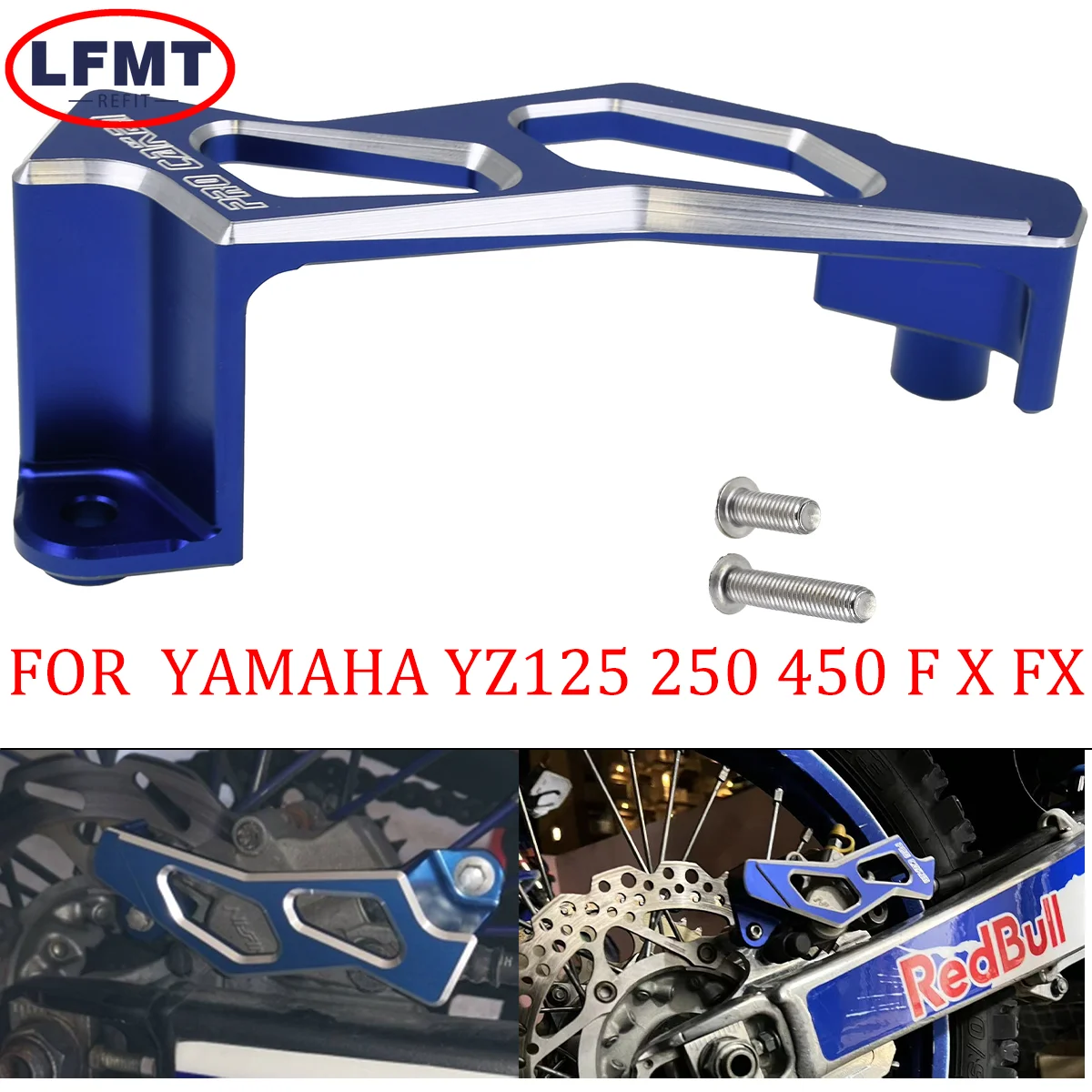 

Dirt bike rear brake pump protection blue For Yamaha YZ450FX WR250F WR450F YZ X F YZ125 YZ250 YZ250F YZ450F YZ250FX