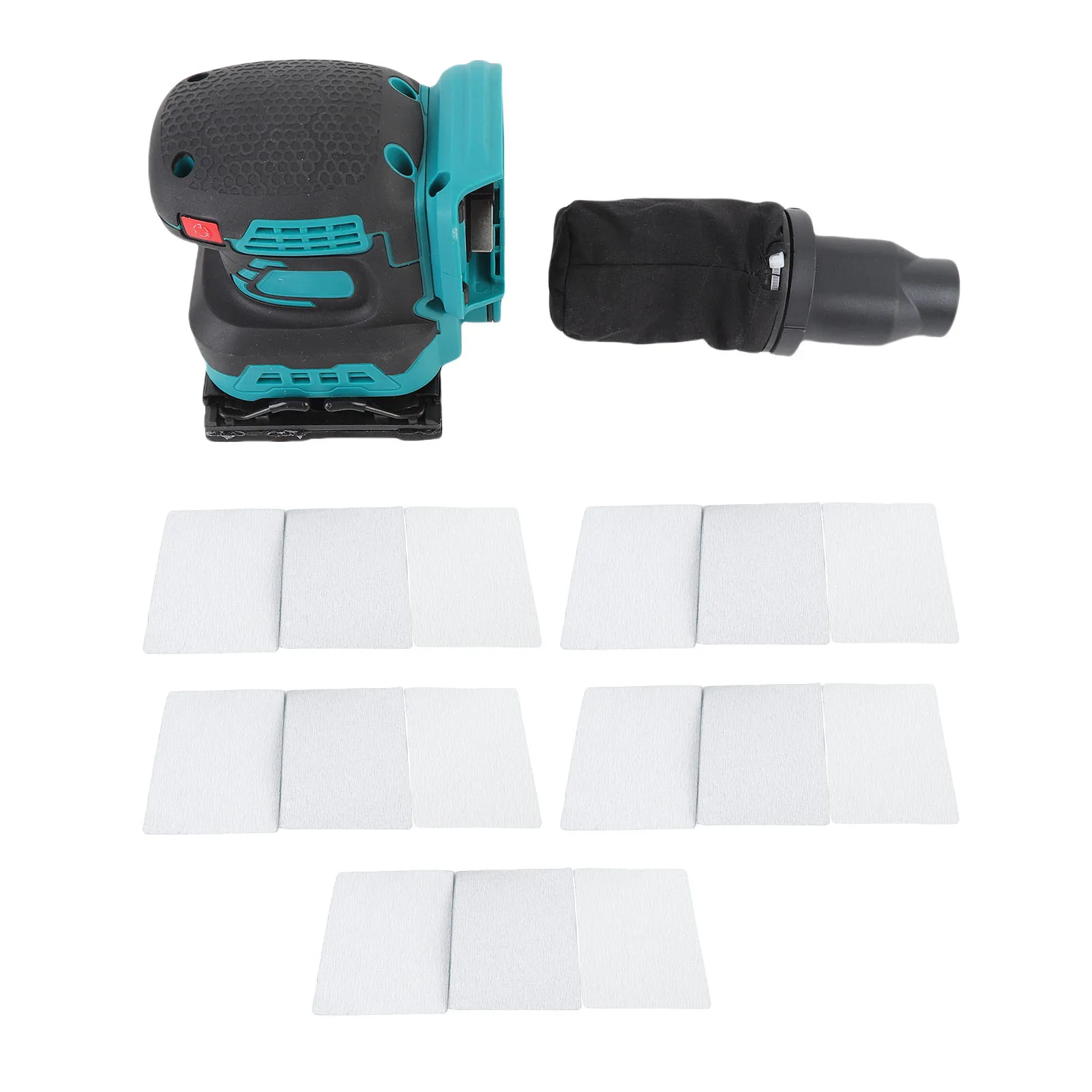 

Brushless Sander Cordless Sanding Machine Fast Heat Dissipation 8000-12000 RPM Ergonomic Design for Polishing Wood Paint Metal