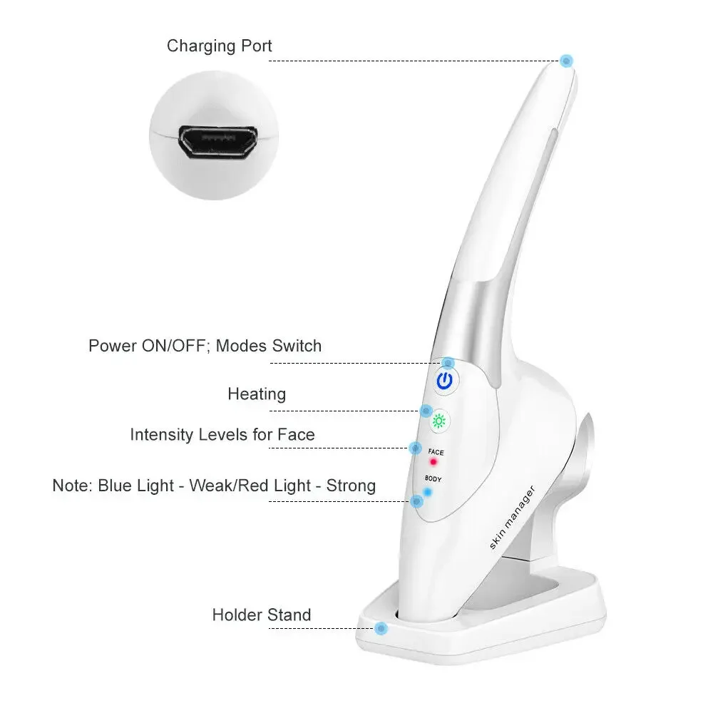 Handheld Facial Massager  Care Machine Face Iron  Tightening And Lifting   Equipment