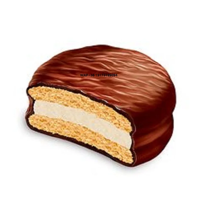 Máquina Automática de Alta Eficiencia para Recubrir Chocolate y Caramelo, Máquina para Hacer Choco Pies