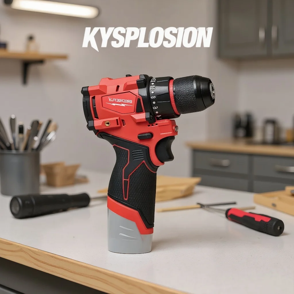 

Компактная электрическая отвертка Milwaukee, 12 В, без аккумулятора, ручная дрель, ударная дрель, беспроводная многофункциональная отвертка