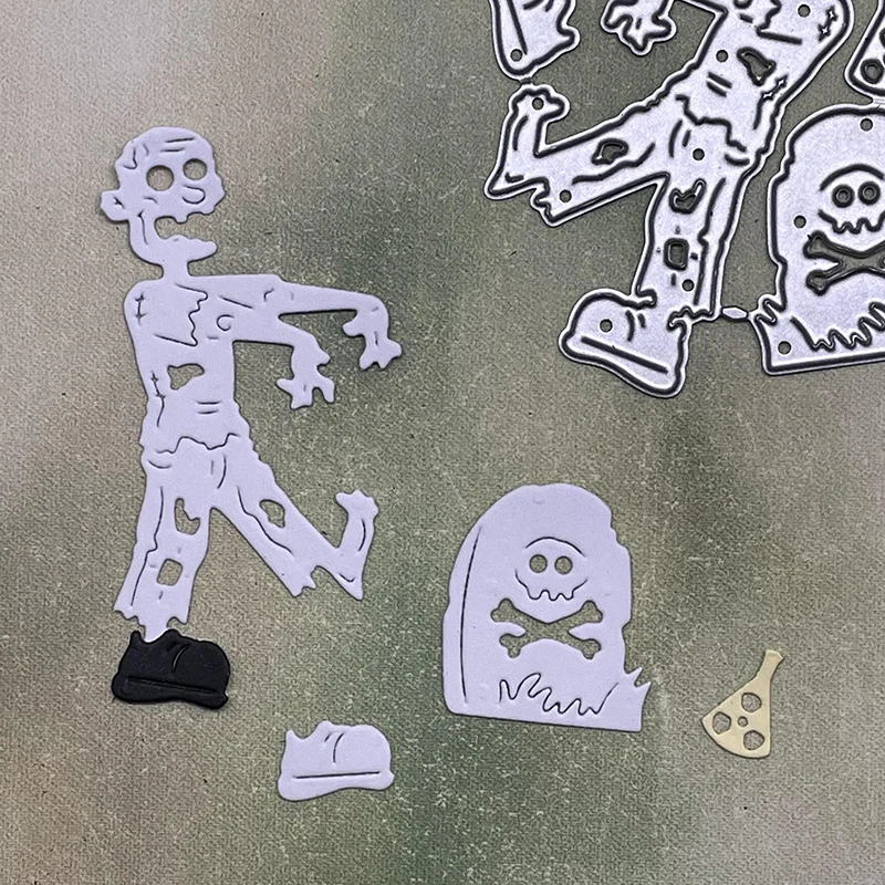 Zombie ghost Metal Cutting Dies Stencils Die Cut for DIY Scrapbooking Album Paper Card Embossing