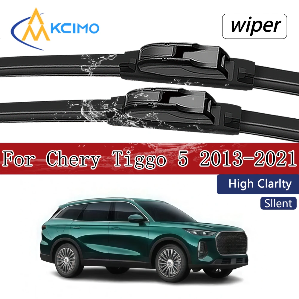 

Всепогодные щетки стеклоочистителя с точной подгонкой для Chery Tiggo 5 2013-2021, бесшумный комплект из 2 передних щеток