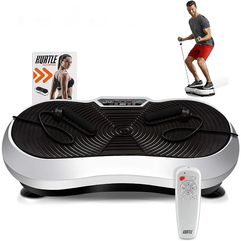 

Hurtle Fitness Vibration Platform Workout Machine | Exercise Equipment For Home | Vibration Plate | Balance Your Weight Workout