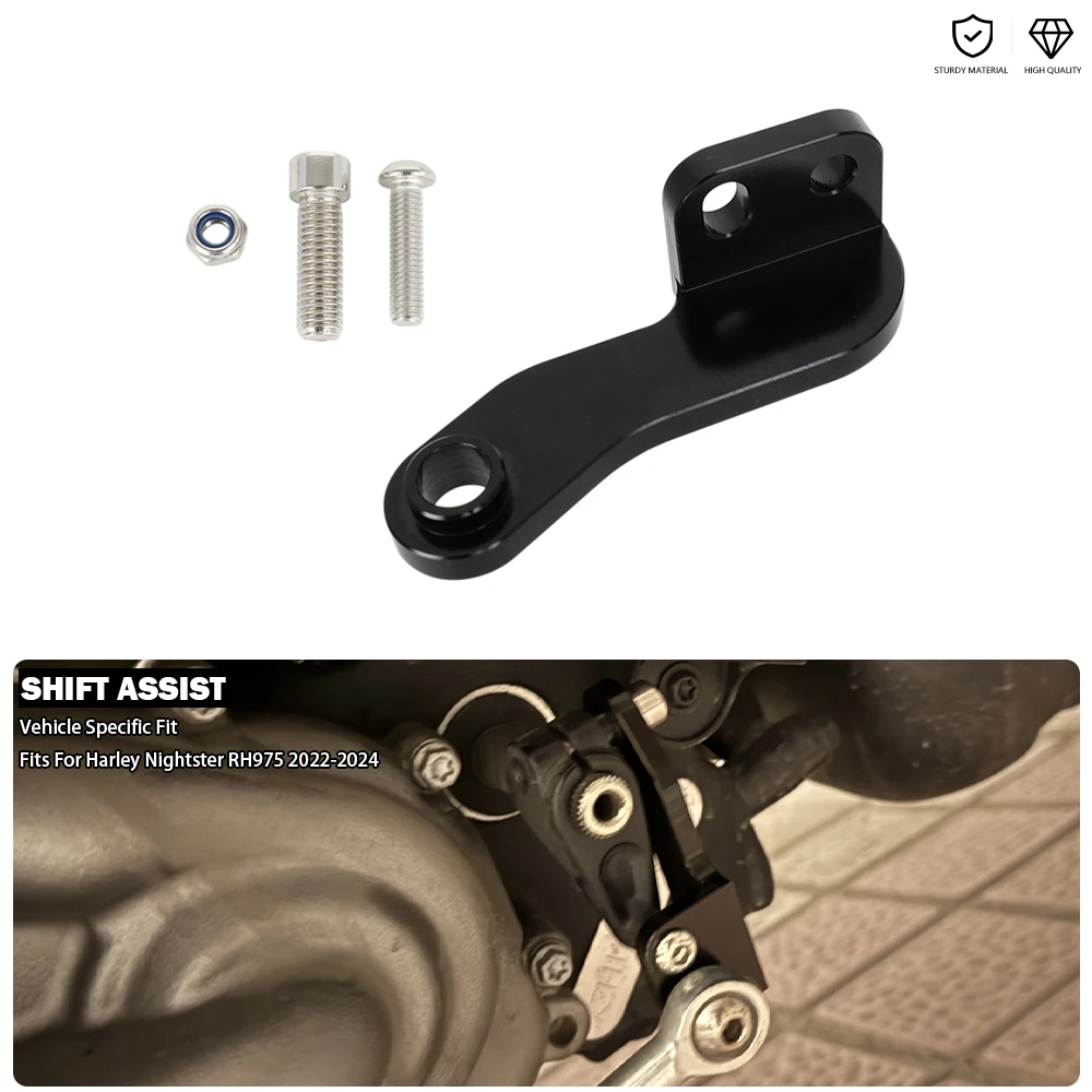 

Motorcycle Shift Assist Bracket Gear Shifter Linkage Relocation Kit Fit For Harley Nightster RH 975 Special RH975S 2022-2025