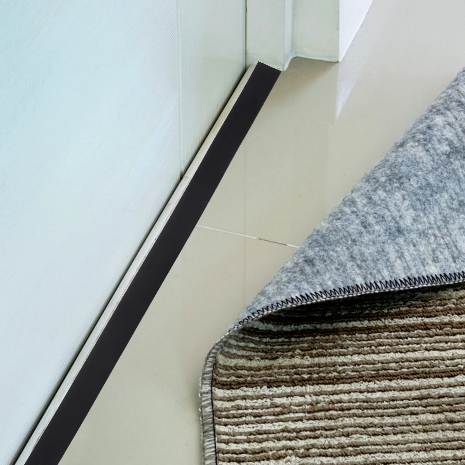 2pcs Silicone Threshold Ramp For Robot Vacuum Cleaner Anti-Slip Sturdy Plastic Ramps Home Office Supermarket Sweeping Robot Ramp