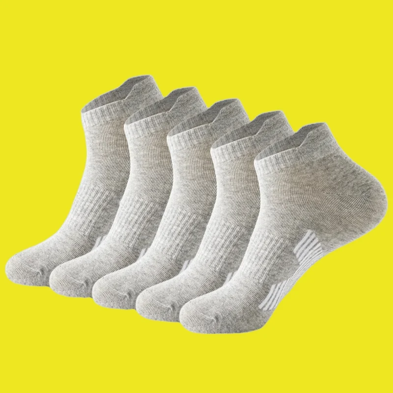 

6 Pairs Men's Socks Low-cut Shallow Mouth Socks Men's Running Sports Socks Summer Thin Cotton New Fashion Cotton Short Socks