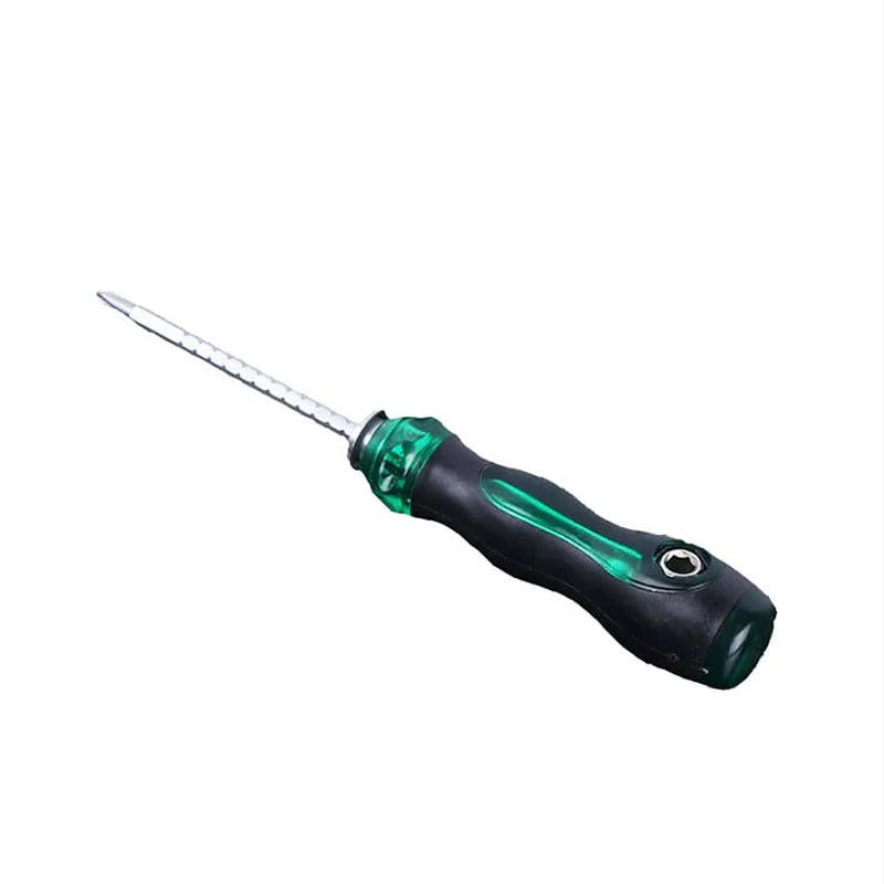 1 Small Dual Purpose Screwdriver, Double Head Screwdriver, Phillips Slotted Short Shank Screwdriver, Maintenance Tool