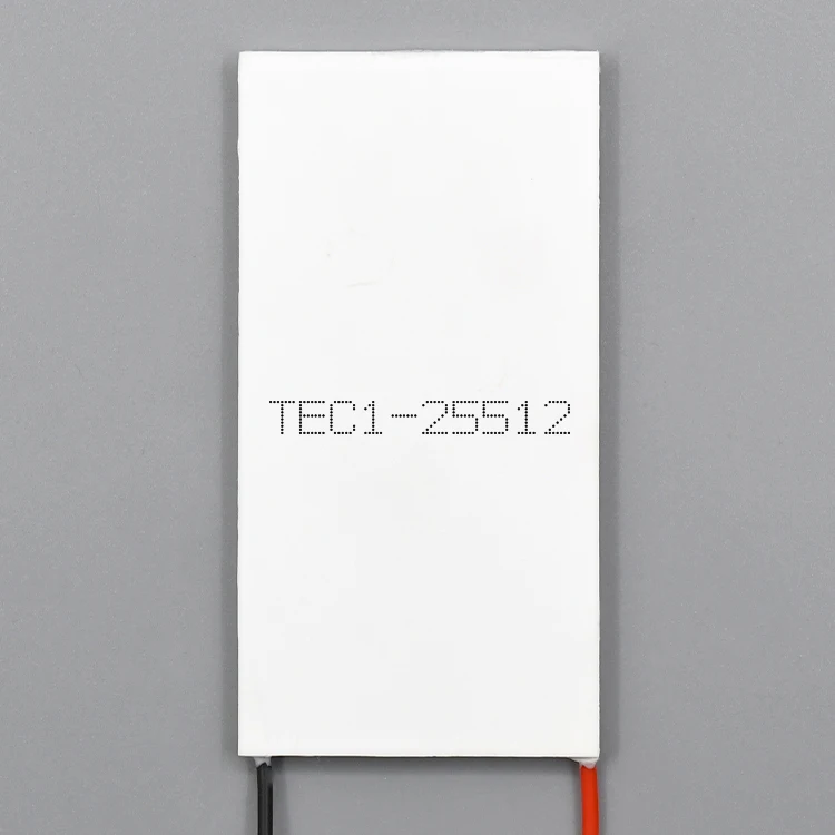 TEC1-25512 Thermoelectric Cooler Semiconductor Refrigeration Heat-sink Cooling 40x80mm