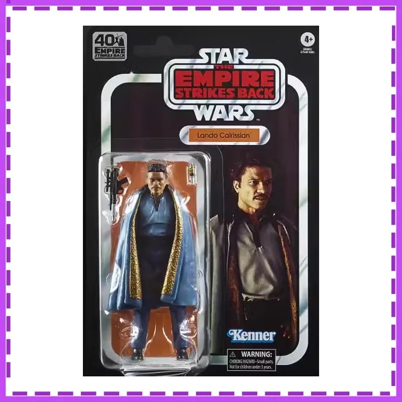 Hasbro Anime Star Wars The Empire Strikes Back Lando Calrissian Christmas Gifts Active Joint Genuine Action Figure Model Toys