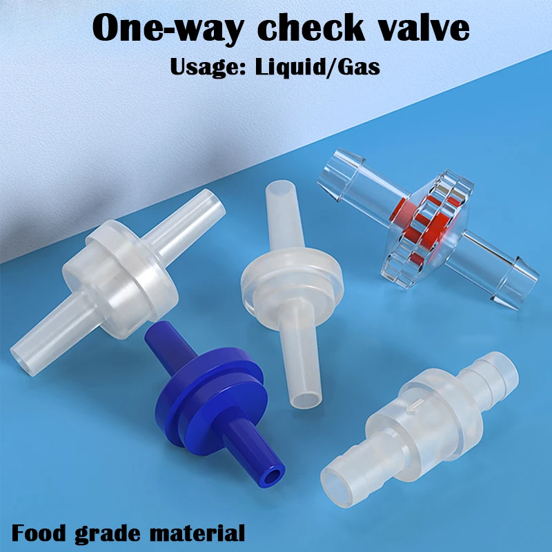 Plastic one-way valve, water stop valve, check valve, pagoda check valve, anti ozone water stop valve, air pump hose check valve