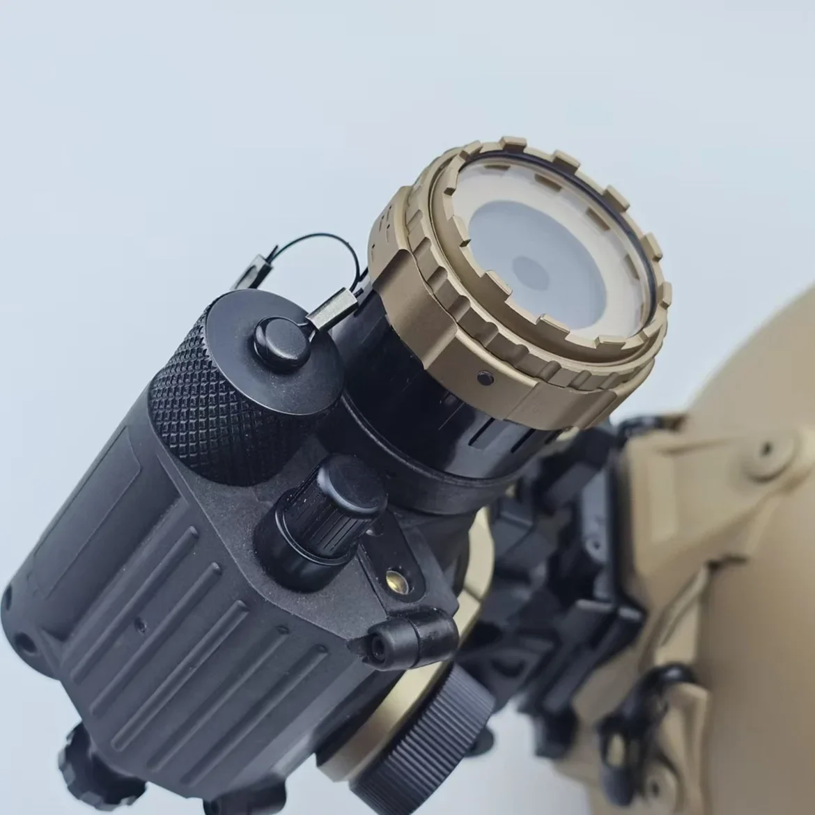 1-23 مللي متر قابل للتعديل القزحية الحجاب الحاجز الألومنيوم معدن حماية غطاء للعدسات غطاء ضوء درع للرؤية الليلية NVG PVS14 1431 ANVIS #5