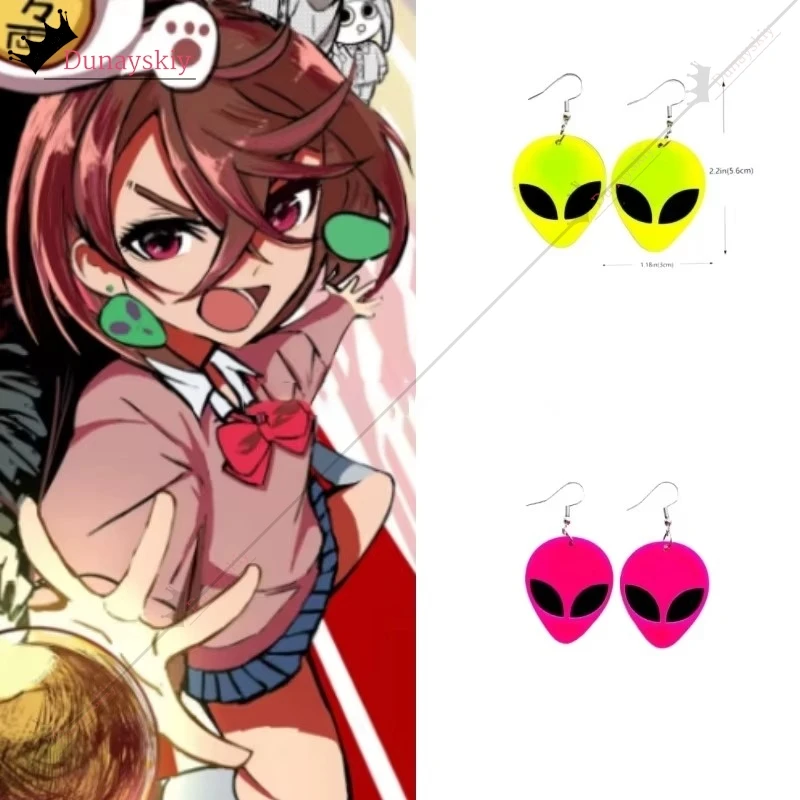

Momo Ayase Momo Dandadan Косплей Костюм Парик Девушка Школьная Форма Розовый Призрак Серьги Наряд Женщины Ролевая Игра Хэллоуин Индивидуальные