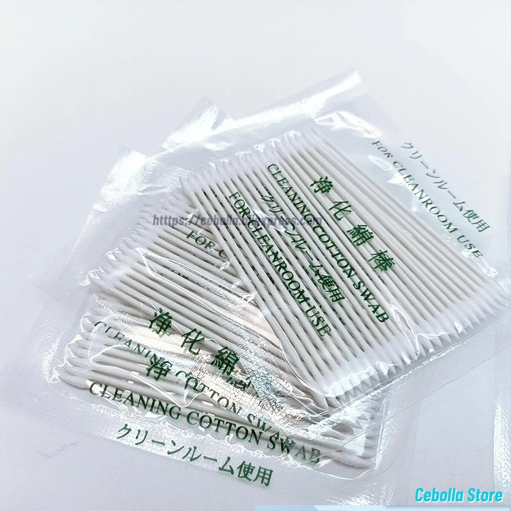 光ファイバークリーニング綿棒クリーンルーム用帯電防止綿棒 BB-013 使用コネクタフェルールクリーナー無塵綿棒