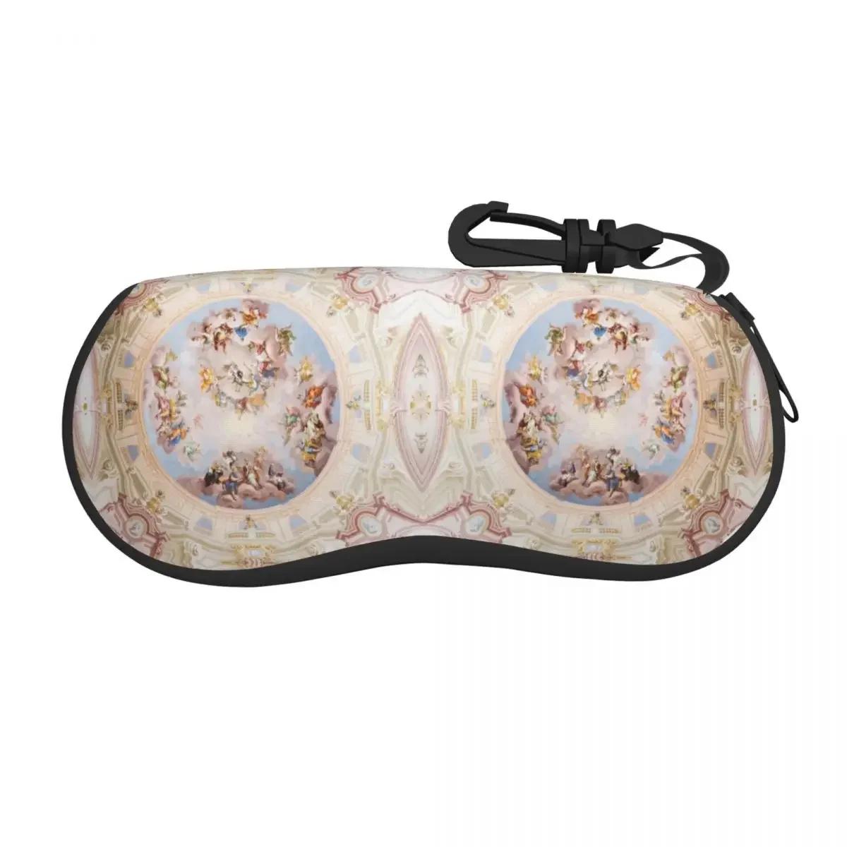 Renaissance Ceiling Art Shell Eyeglasses Protector Cases Cute Sunglass Case Vintage Gods Angels Fresco Glasses Bag