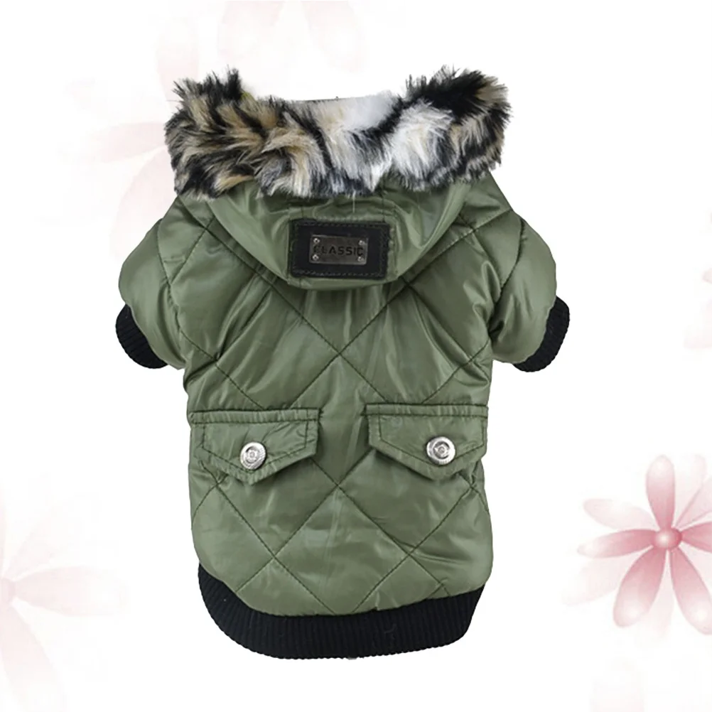 

Pet Cotton Coat For Small Dogs Winter Warm Waterproof Windproof Outdoor Walking Jogging Party Costume Dog Clothes Pet