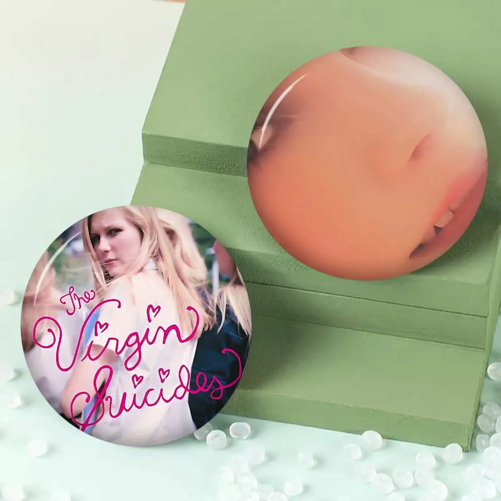 Movie The Virgin S-Suicides Soft Button Pin Bright Printed Icon Gift For Friends Badge Collar Brooch Lapel Pin Metal