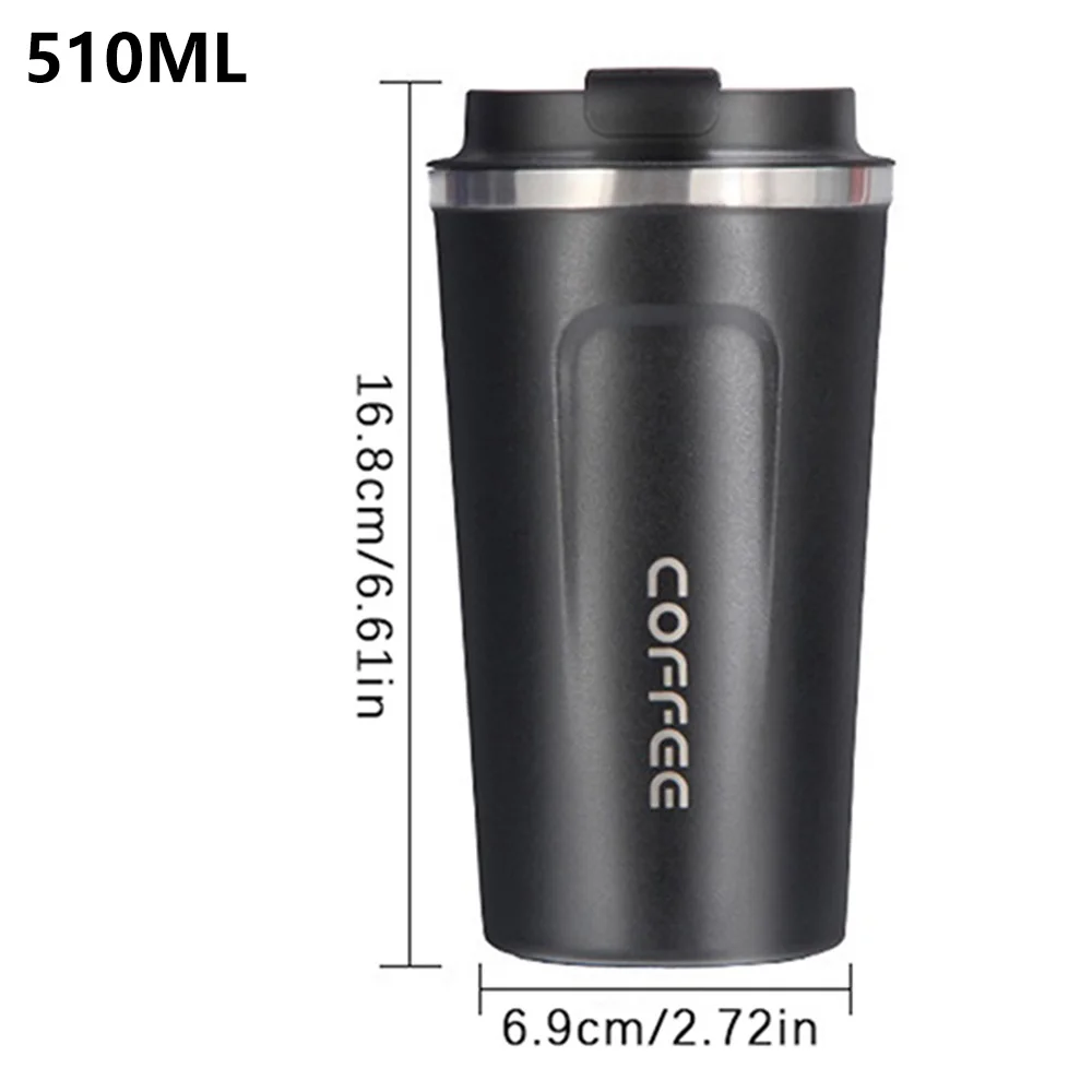 510ML Thermal Mug Coffee Thermos Bottle With LED Smart Temperature Digital Display Vacuum Flask Travel Cup Keep Cold/Hot Portabl