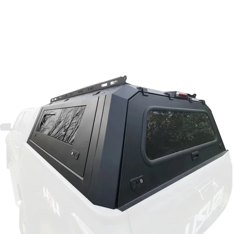 

4X4 Aluminium Alloy Pickup Truck Bed Hardtop Topper Canopy Semi-high Bed Canopy For Tacoma short
