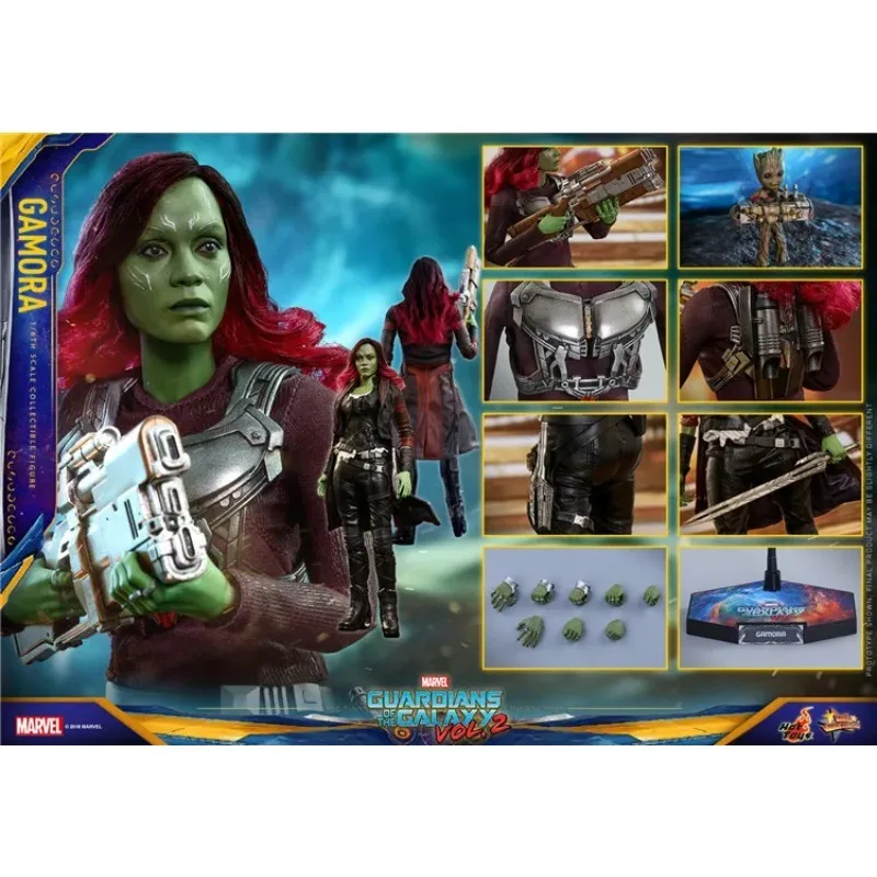 

[Genuine in stock] HotToys 1/6 Gamora 2.0HotToys MMS483 Guardians of the Galaxy 2 Action Figure Classic Collection Model