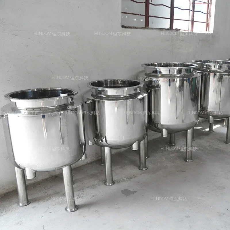 Hotel stainless steel small soap making machine for shampoo liquid detergent lotion cream mixing tank with agitator