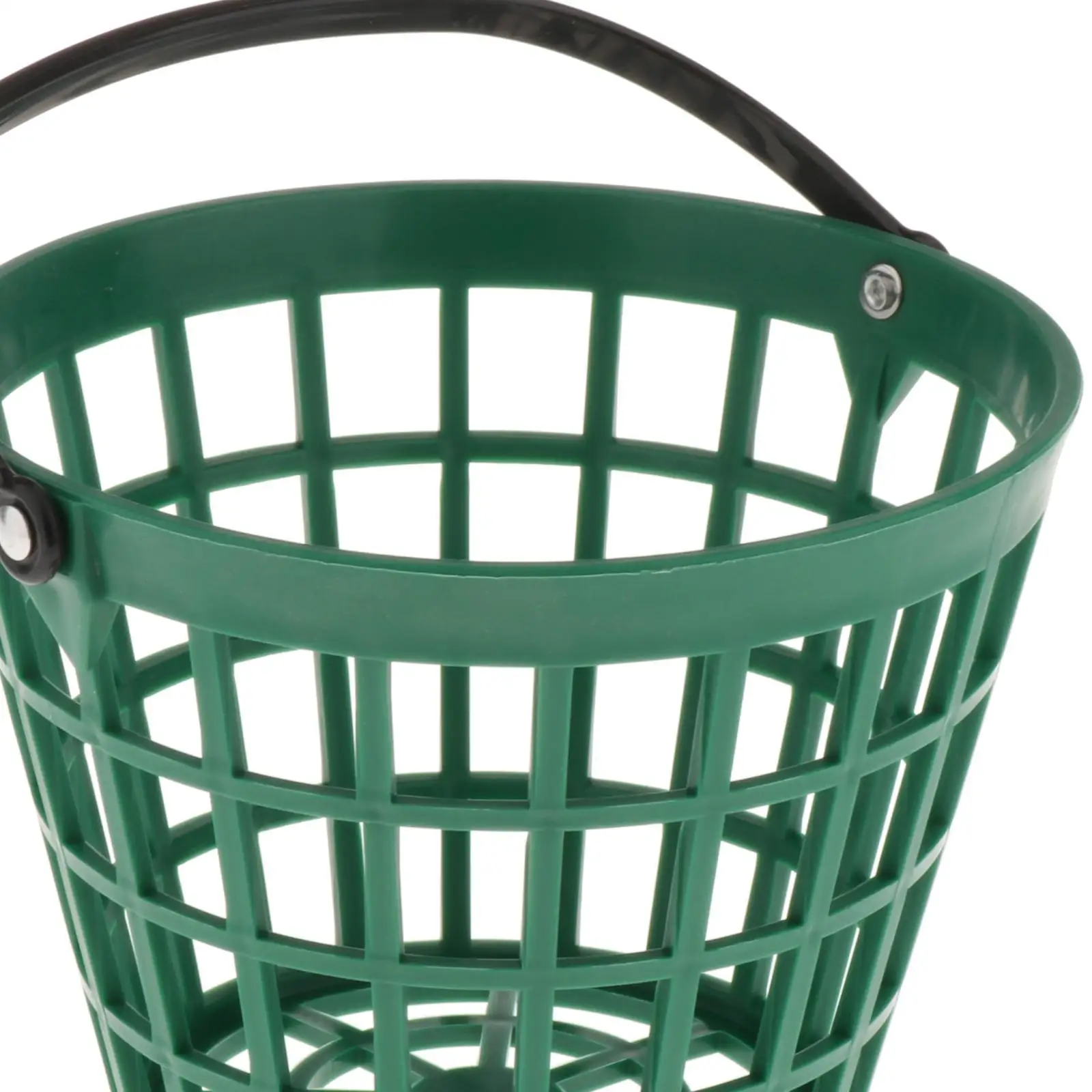 Heavy Duty Golf Ball Field Basket, Golf Tennis Ball Container Storage Basket Transport Contains , Holds 25 Balls