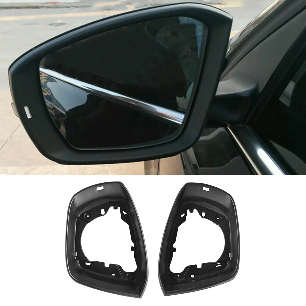 

Side Mirror Housing Frame Rear View Mirror Holder Trim For Skoda Octavia 2014-2017 For VW T-ROC 2018-2021 5E0857531 5E0857532