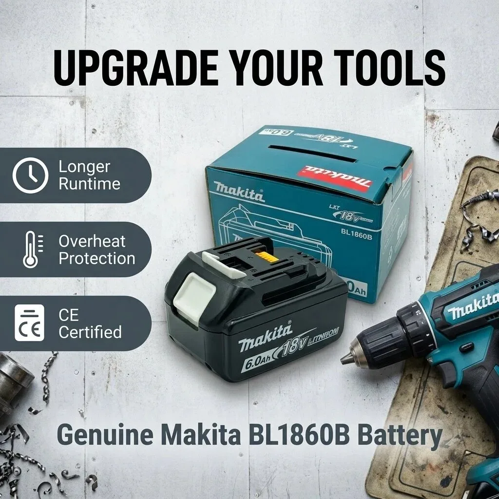 

Makita BL1840 BL1830B power tool 18V battery Makita 18V 6000mAh rechargeable battery,