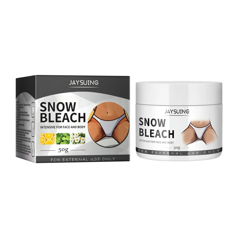 Snow Bleach Cream Moisturizing Brightening Underarm Black Spots Lightening Dark Intimate Parts Whitening Joint Melanin Cream