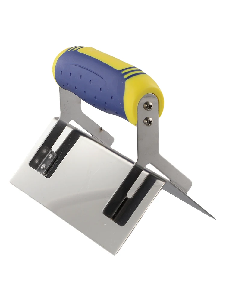 Handle Concrete Hand Edger Concrete Hand Edger Unique Construction Curved Ends And Radiused Edge Design No Rivets Construction