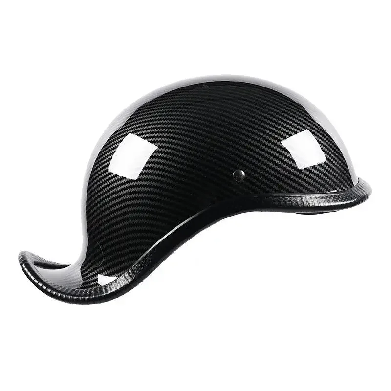 

Scoop helmet, half helmet, retro car cocked helmet, bicycle , half-covered all-season safety helmet for men and women