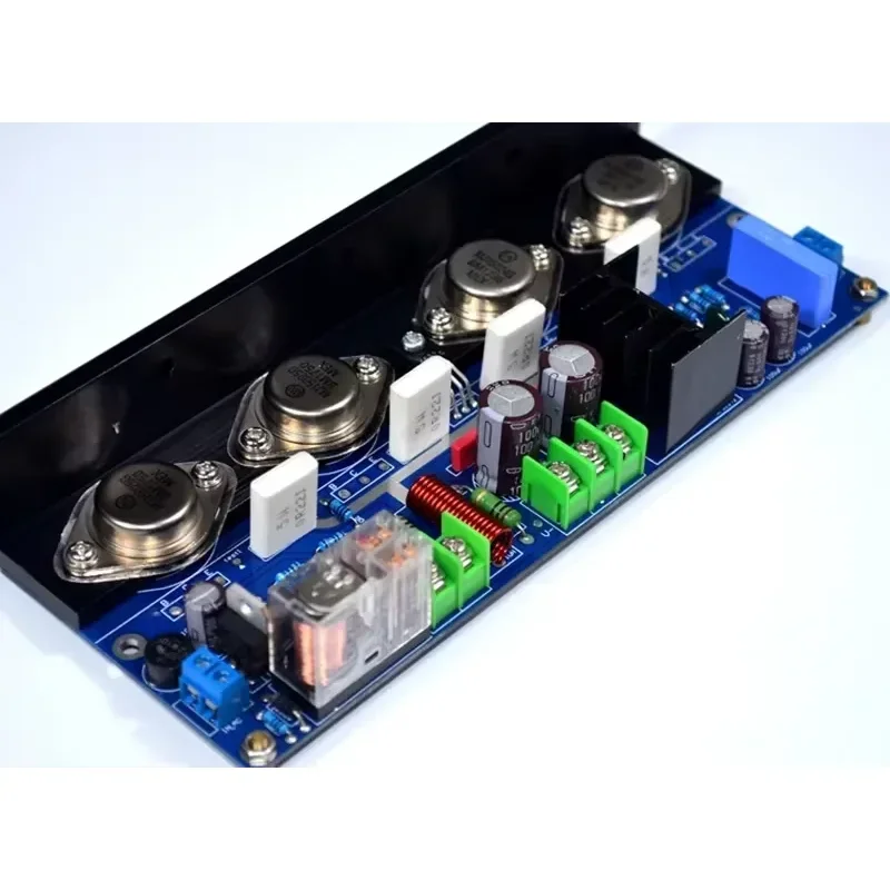 

Dual DC35V UPC1342 Gold Seal ON MJ15024 MJ15025 Tube Class AB 180W*2 Stereo HIFI Fever Audio Amplifier Board