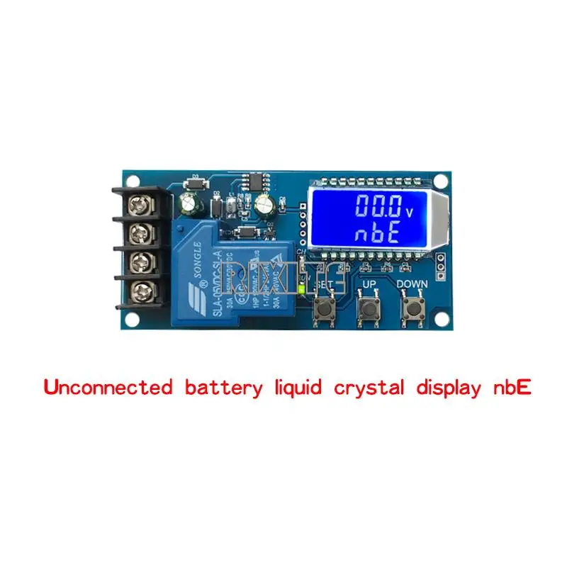 DC 6-60v 30A Storage Battery Charging Control Module Protection Board Charger Time Switch LCD Display XY-L30A