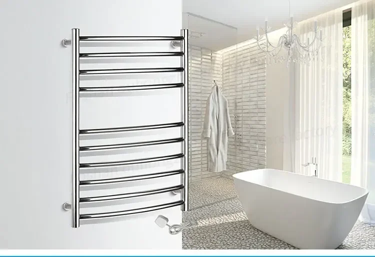 High Quality Ladder Style Wall Mounted Bathroom Stainless Steel Towel Rail Heated Towel Warmer