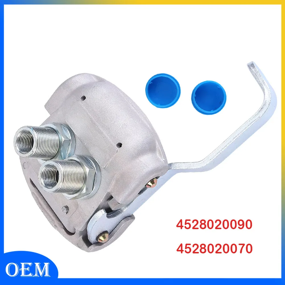 

Головка сцепления M16x1,5 заменяет 4528020090 4528020070 для прицепа с быстрым сцеплением Duo-Matic