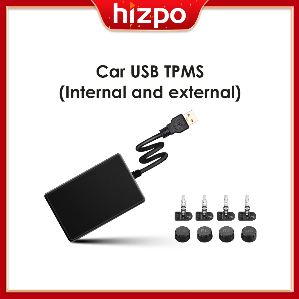Hizpo TPMS (Reifendruckkontrollsystem) EU Auto USB für Android Multimedia Player Navigation Display Head Unit Autoradio