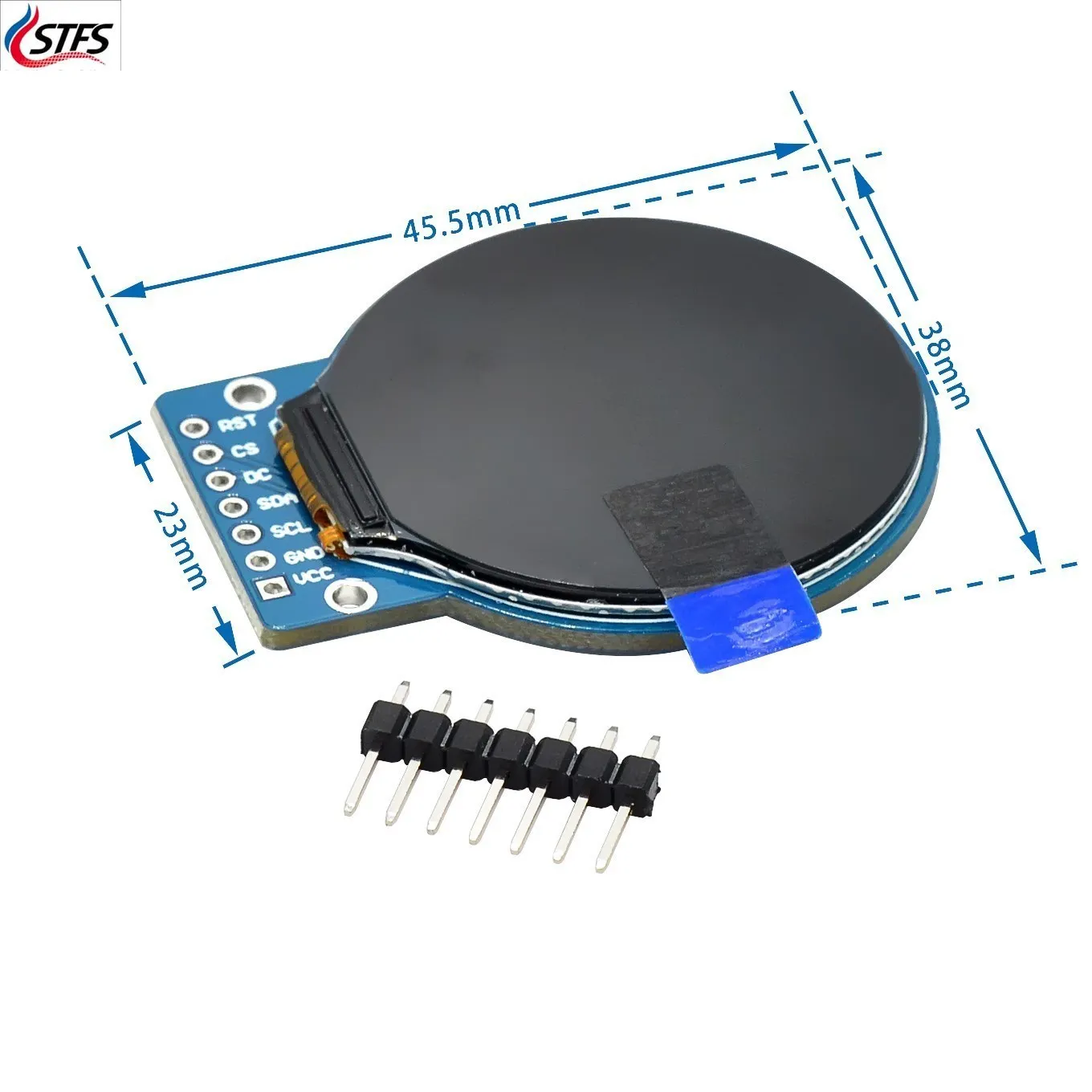 TFT Display 1.28 Inch TFT LCD Display Module Round RGB 240*240 GC9A01 Driver 4 Wire SPI Interface 240x240 PCB For Arduino