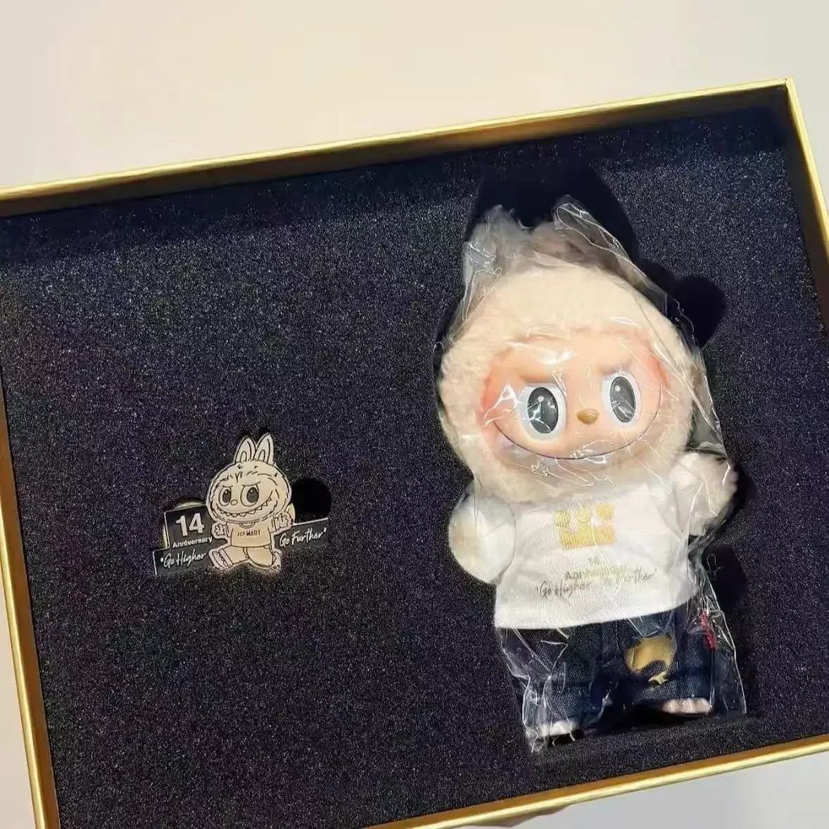 

POP MART The Monsters 14th Anniversary Series Ornaments Figurines - Home Decor Desktop Models Dolls Gift for Girls