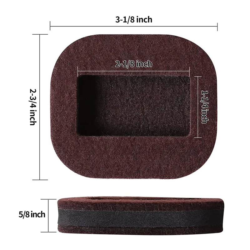 10 stuks meubelwielstopper bedstopper zwenkwielbeker geschikt voor alle soorten meubels op wielen (bruin)