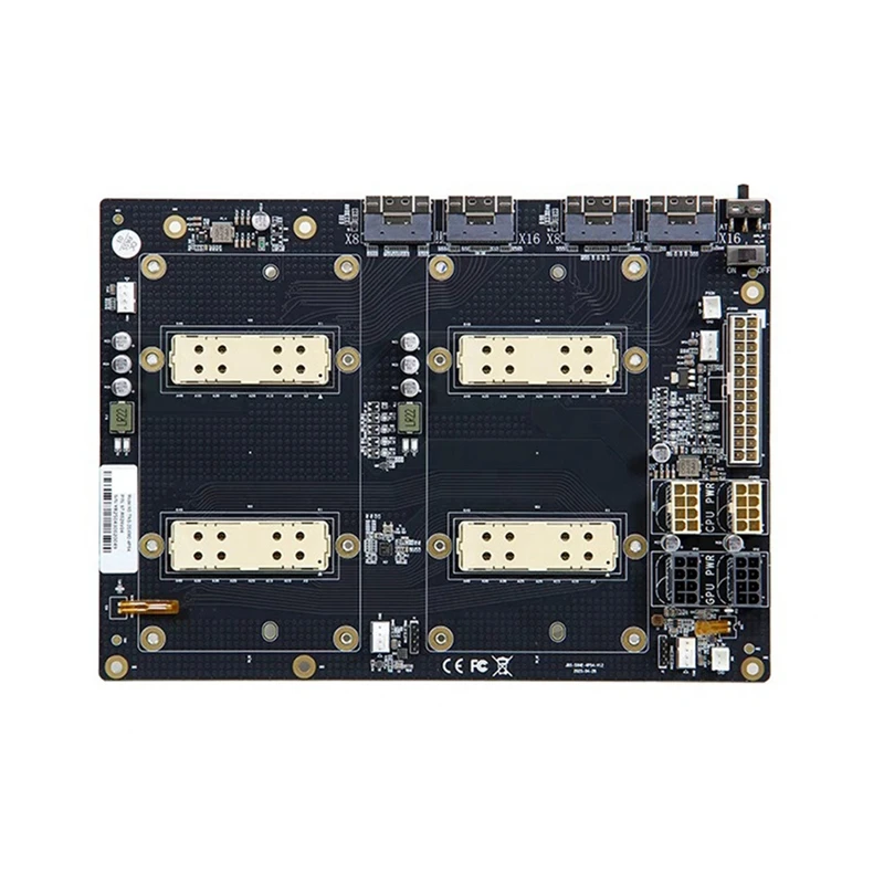 SXM2-300G Dual-Channel Pass-Through Baseboard V100 SXM2 Graphics Card 300G Integrated Nvlink Lite SXM2 Adapter Board-ELEC