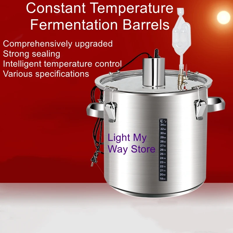 Stainless Steel Fermenter Temperature Fermentation Bucket Constant Brewing Bucket Fruit Enzyme Equipment